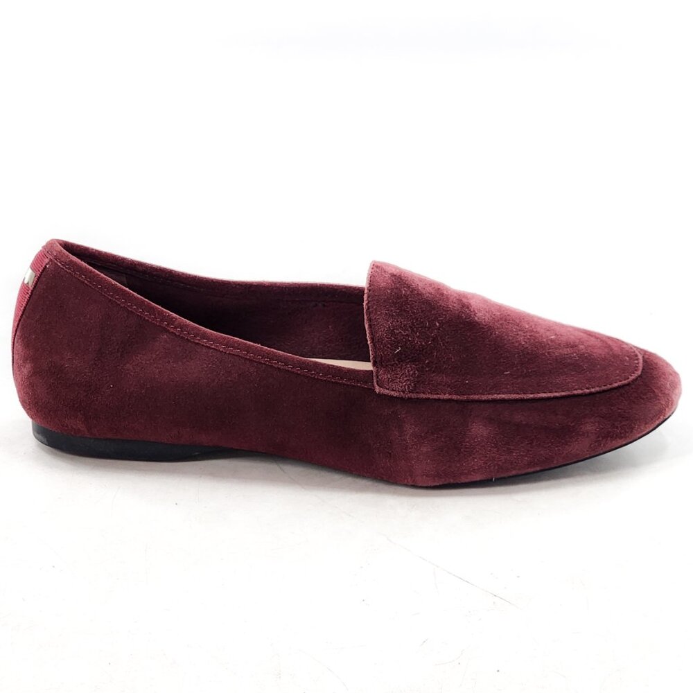 BIRDIES Vesper Suede Slip On‎ Loafer Flats Limited Edition Color Pinot - Picture 3 of 6